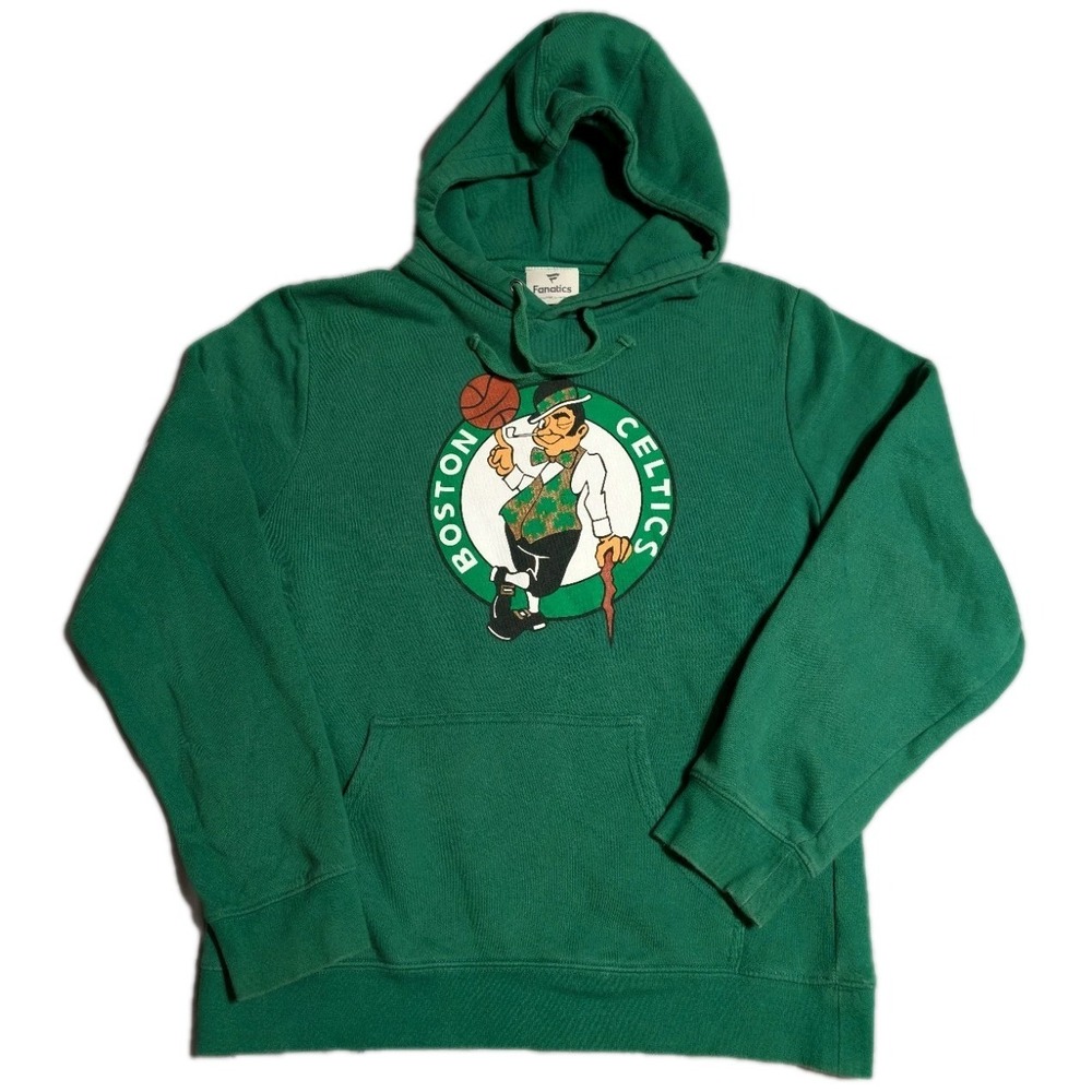 Fanatics Boston Celtics Jayson Tatum Hoodie Mens Medium Green Pullover‎ NBA